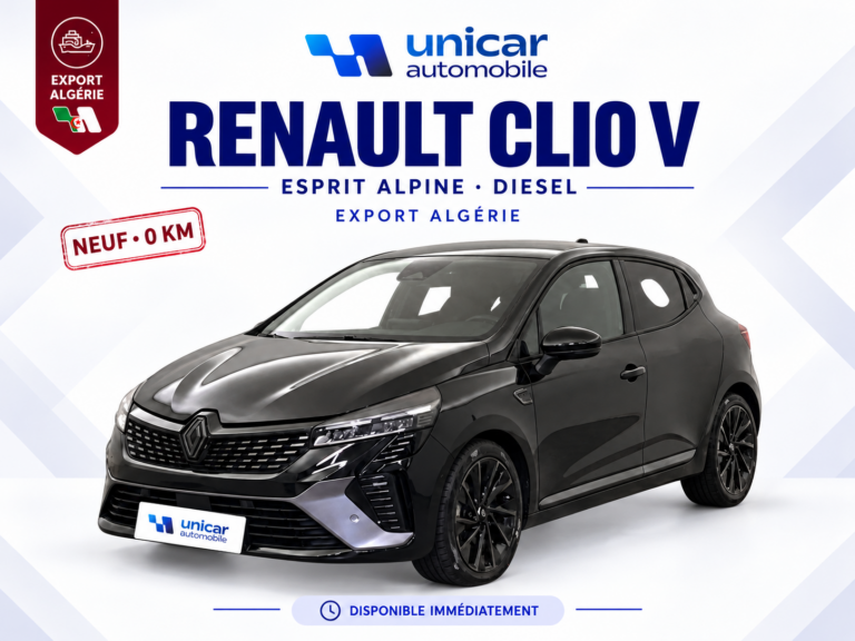 Renault Clio V Esprit Alpine diesel neuf 0 km